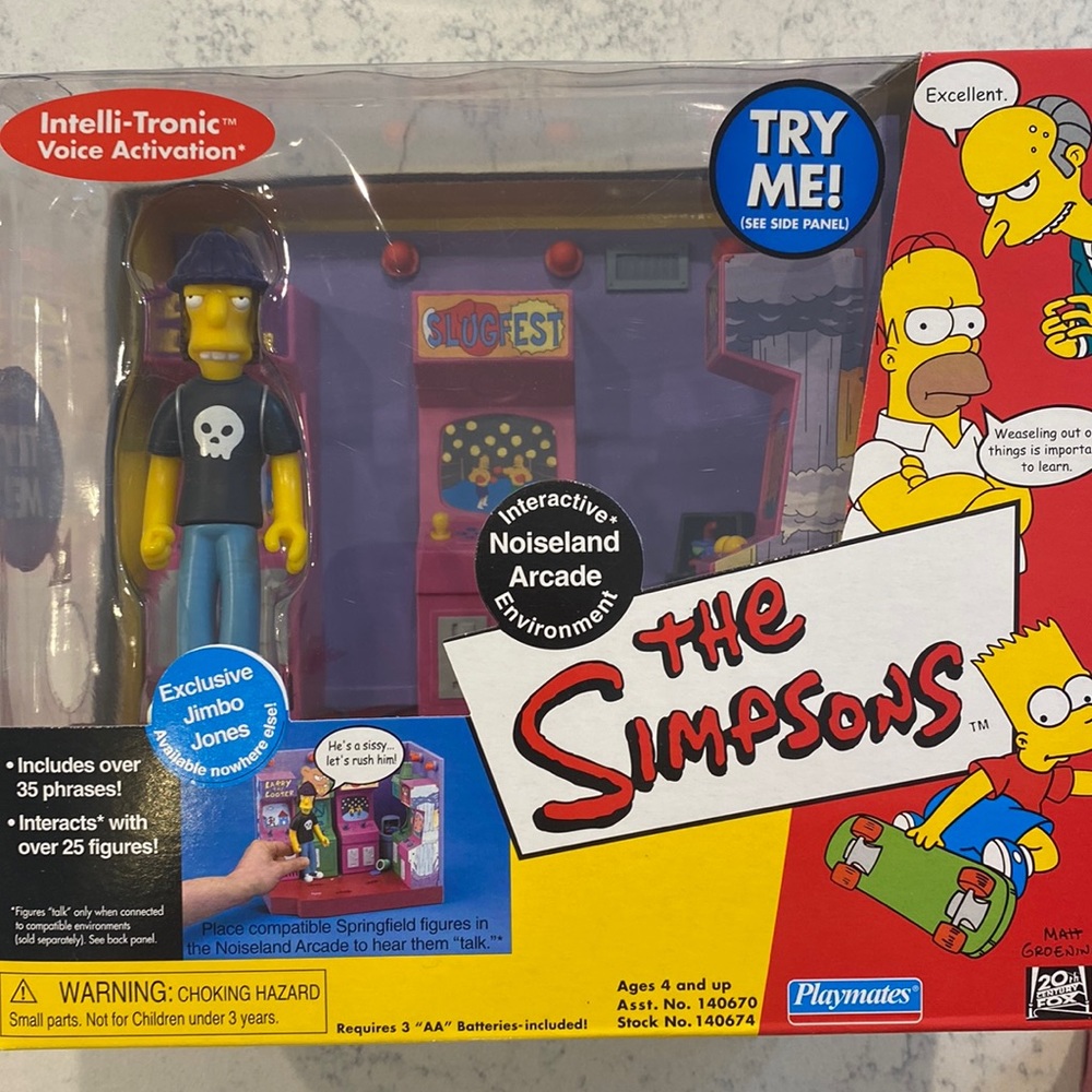 The Simpsons Interactive Noiseland Arcade Environment